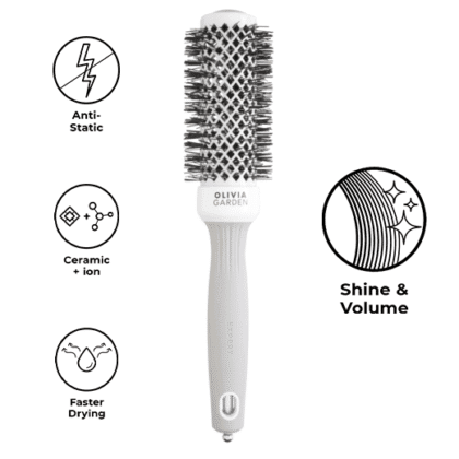 Olivia Garden – Perie Expert Blowout Shine White&Grey 35