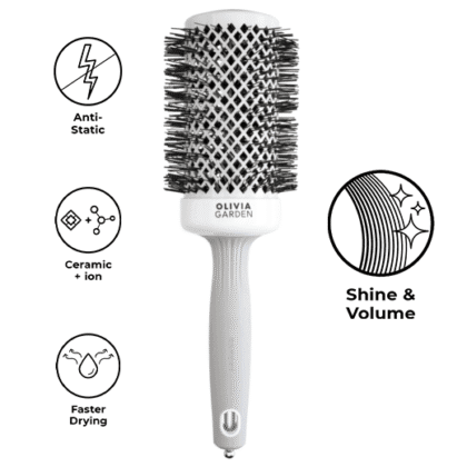 Olivia Garden – Perie Expert Blowout Shine White&Grey 55