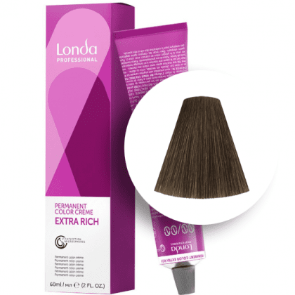 Vopsea permanentă Londa Professional Londacolor 4/0, 60 ml