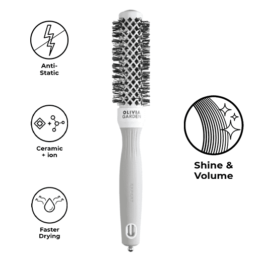 Olivia Garden - Perie Expert Blowout Shine White&Grey 25