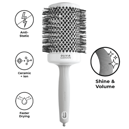 Olivia Garden – Perie Expert Blowout Shine White&Grey 65