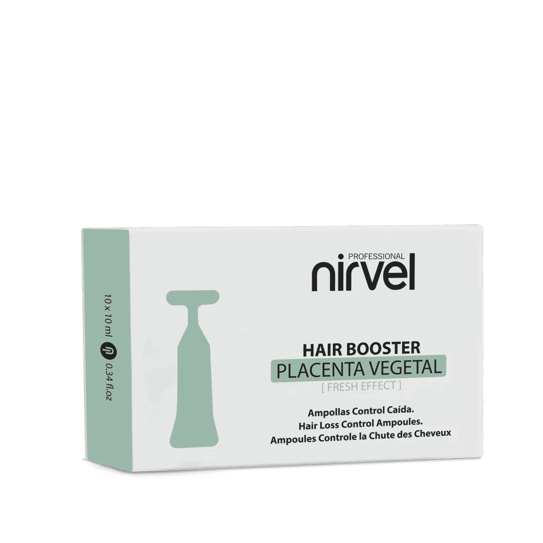 Nirvel - Placenta Vegetal – Fresh Effect Fiole pentru controlul căderii părului 10x10 ml
