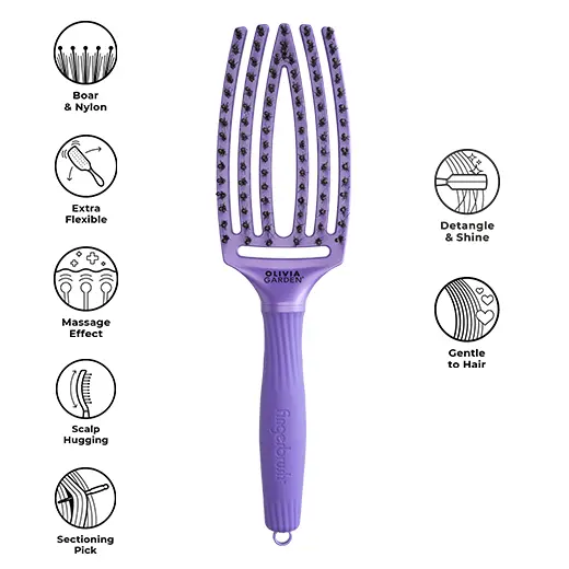 Olivia Garden - Perie Finger Combo Medium - Lavender